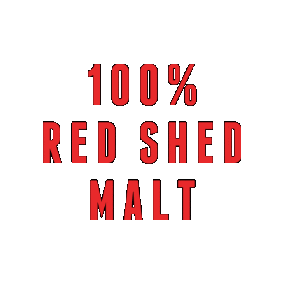 Red Shed Malting Sticker