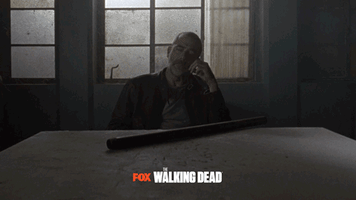 tired the walking dead GIF