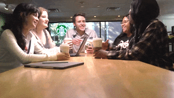 Coffee Friends GIF by University of Central Arkansas