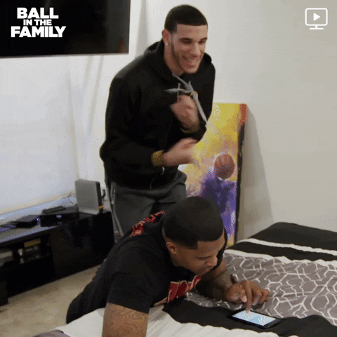 Lonzo Ball Sport GIF by Ball in the Family