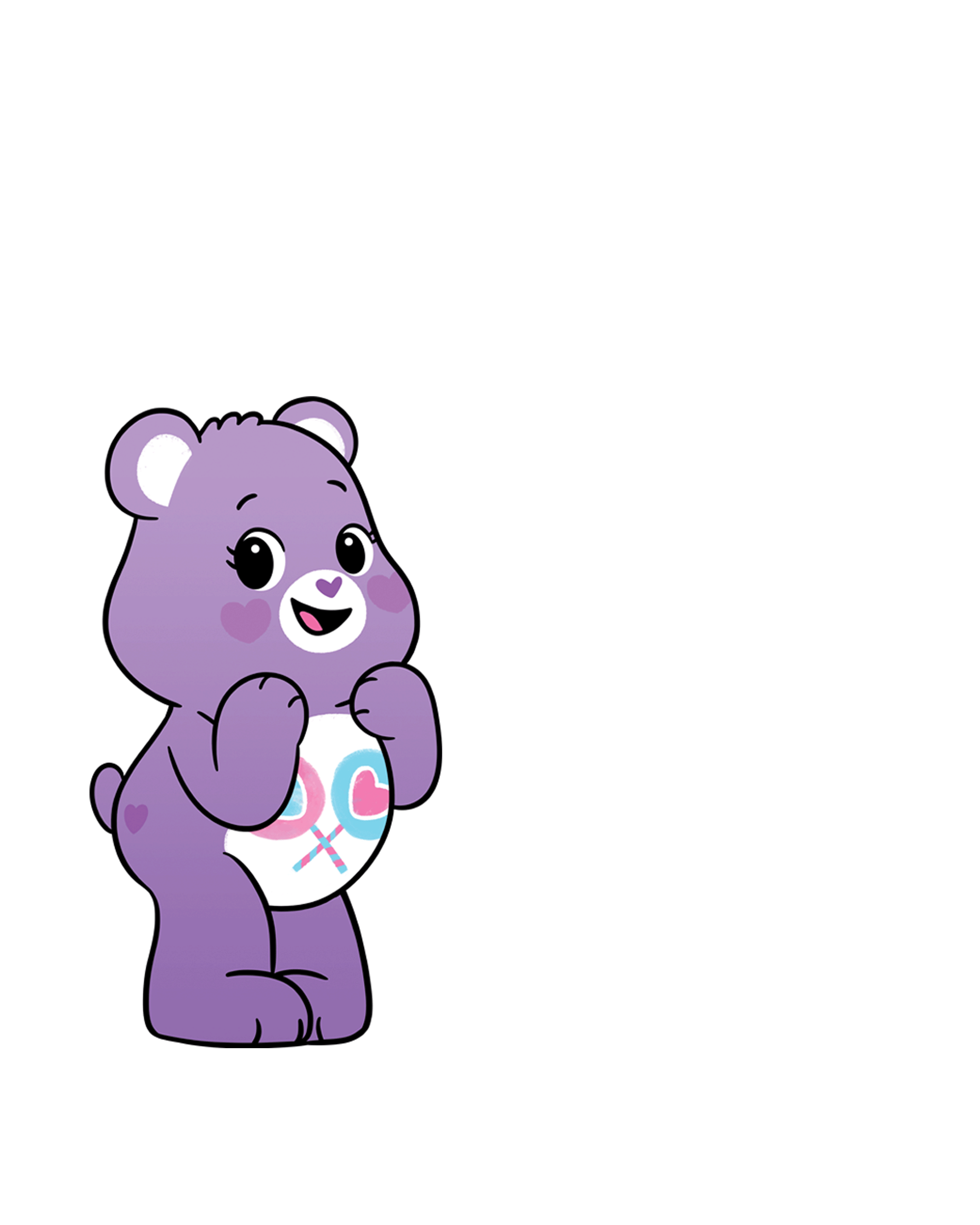 Girl Smile Sticker by Care Bear Stare! for iOS & Android GIPHY