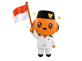 Happy Indonesia Sticker by Jamtangan.com