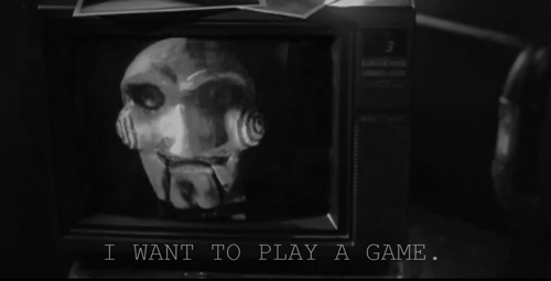 40 Most Popular Saw Do You Want To Play A Game Gif Barnes Family