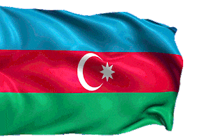 Azerbaijan Flag Sticker by amoraz