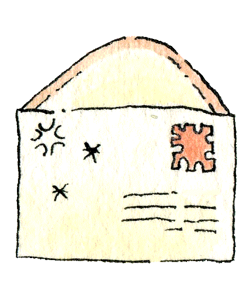 Christmas Enveloppe Sticker by Linouspots