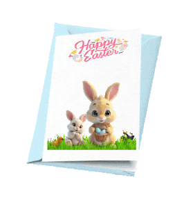 Easter Bunny Sticker