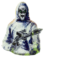 Attack Laser Sticker by U M M O