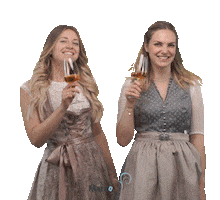 Oktoberfest Dirndl Sticker by Marjo Trachten