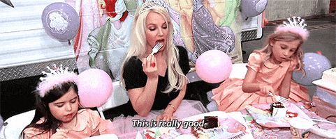 Britney Spears Eating GIF