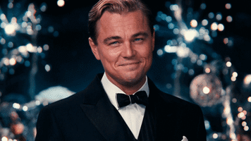 Leonardo Di Caprio Smile GIF