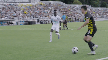 PittsburghRiverhoundsSC whiff danny griffin riverhounds GIF