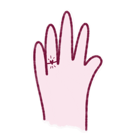 Illustration Love Sticker