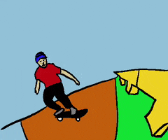 torralvocado fun animation skate skateboarding GIF