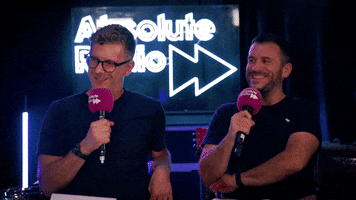 Laugh Lol GIF by AbsoluteRadio