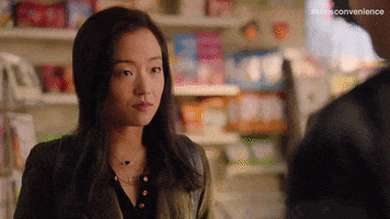 Surprised Andrea Bang GIF by Kim's Convenience