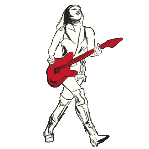 Garden Of Eden Guitar Sticker by Lady Gaga