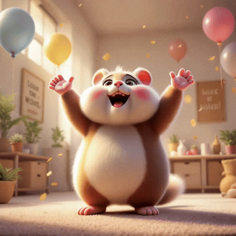 Happy Joy GIF by lilHammy