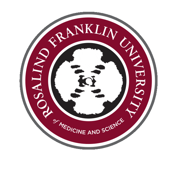 Rfu Sticker by Rosalind Franklin University of Medicine and Science