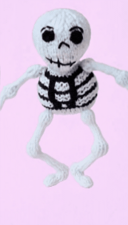 Trick Or Treat Skull GIF by TeaCosyFolk