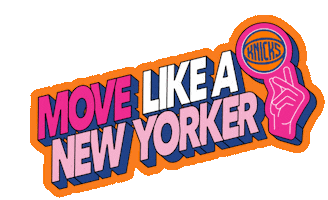 New York City Basketball Sticker by Piece of Cake Moving & Storage