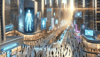Artificial Intelligence City GIF by Krater.ai