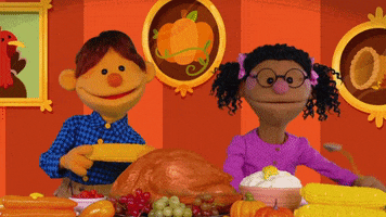 Turkey Dinner Family GIF by Super Simple
