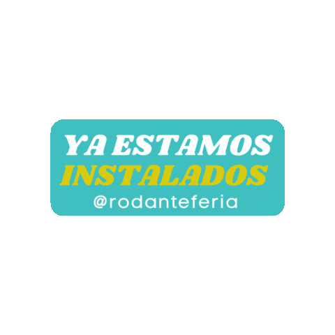rodante_feria Sticker