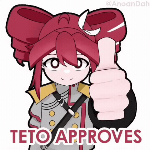 Kasane Teto Approve GIF