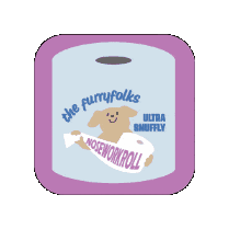 Toilet Paper Sticker by the furryfolks