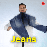 Thanksgiving Jeans GIF by BuzzFeed