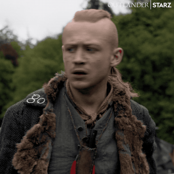 Confused John Bell GIF by Outlander
