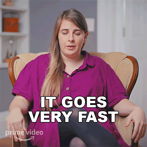 Its Fast GIF by Amazon Prime Video