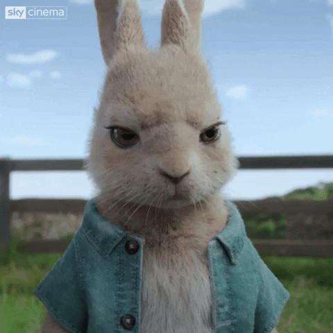 smells bad peter rabbit GIF by Sky