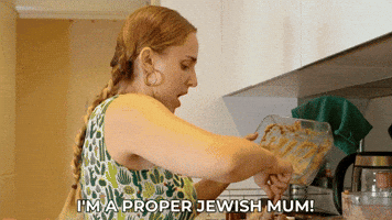 Parenting Jewish GIF by HannahWitton