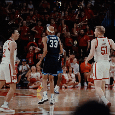 Celebration Basketball GIF by Huskers