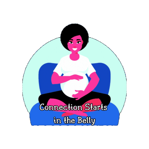 Baby Mother Sticker by Prenatal Alliance