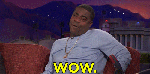tracy morgan wow GIF by Team Coco