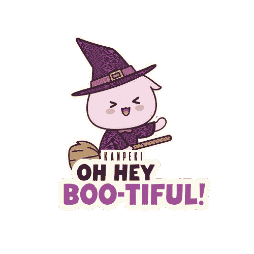 Halloween Ruru Sticker by Kanpeki Care