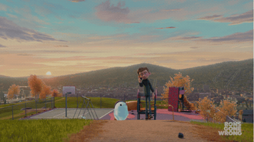 Disagree Turn Around GIF by Locksmith Animation
