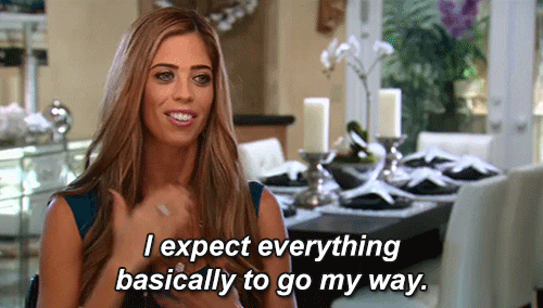 Expect Real Housewives GIF - Find & Share on GIPHY