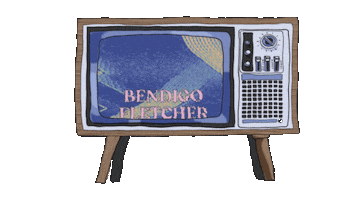Television Sticker by Bendigo Fletcher