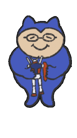 Meganeneko Sticker