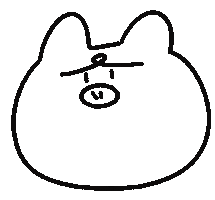 Pig わからない Sticker