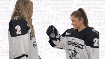 Hockey Handshake GIF by Providence Friars