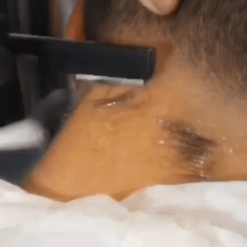 Eyebrow Shave GIF by Barber Bond