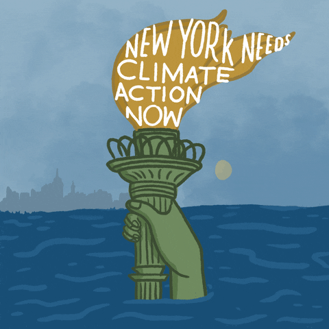 Climate Crisis Nyc GIF by INTO ACTION