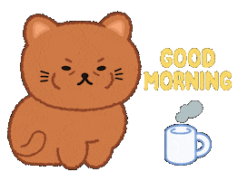 Good Morning Sticker