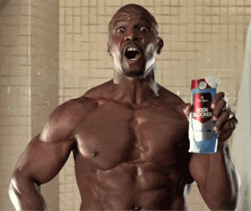 Excited Old Spice GIF