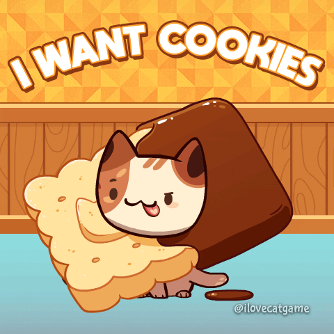 Sugar Cookie Eating GIF by Mino Games