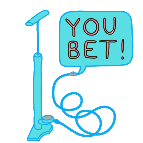 Bicycle Pump Sticker by PAUL Component Engineering